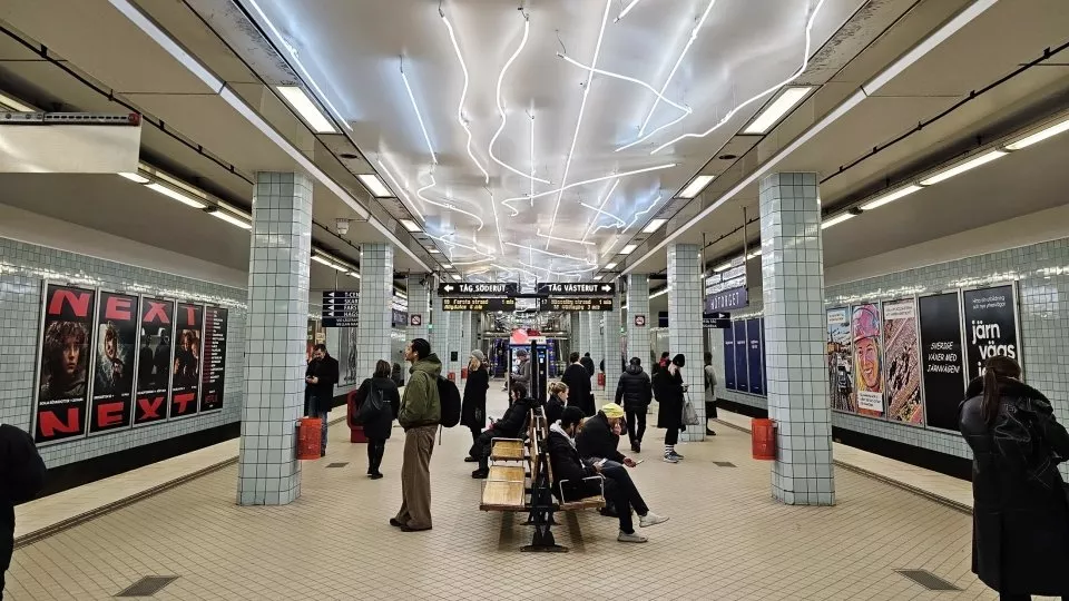 Metro Stockholm - Stanice Hötorget