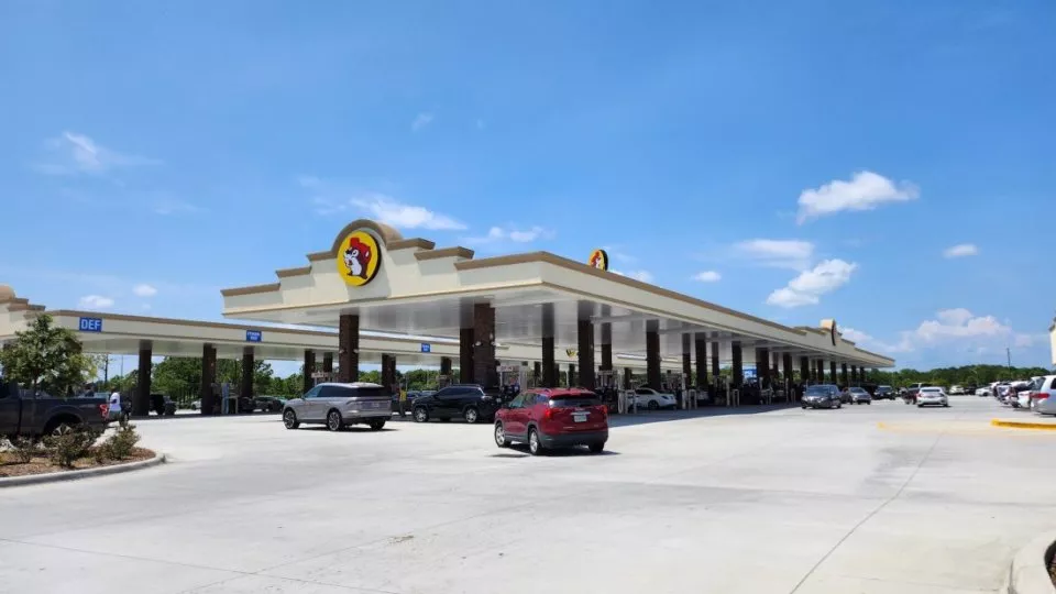 Čerpací stanice Buc-ee’s