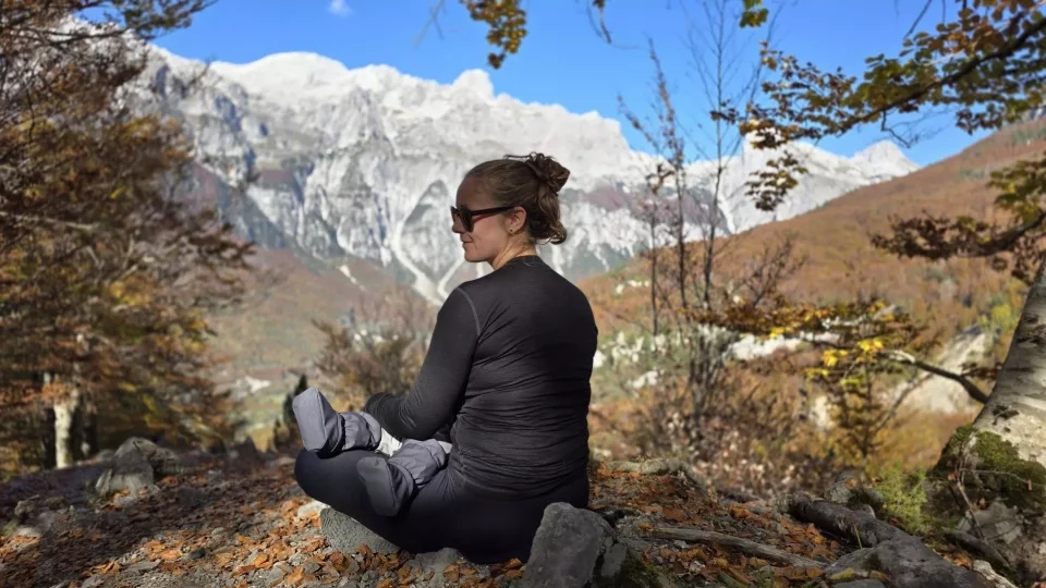 Albánie Theth - Valbona pass