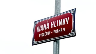 Ulice Ivana Hlinky a park