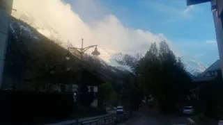 Přes Švýcarsko pod Mont Blanc