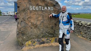 Kolem Skotska na motorce: První část podrobného cestopisu