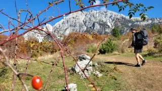 Albánie Theth - Valbona pass