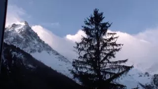 Přes Švýcarsko pod Mont Blanc