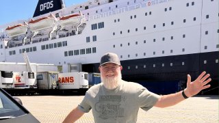Trajektem po Britských ostrovech: Cestování lodí je vysoce návykové, tvrdí Fotr a jeho parta