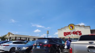 Čerpací stanice Buc-ee’s