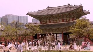 Korea, královský palác