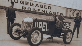 Opel Rennbahn dobové foto