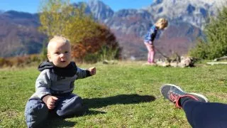 Albánie Theth - Valbona pass