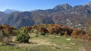 Albánie Theth - Valbona pass